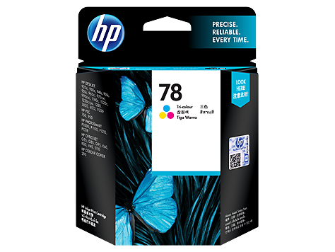 HP 78 Color Ink Cartridge (C6578DA) EL